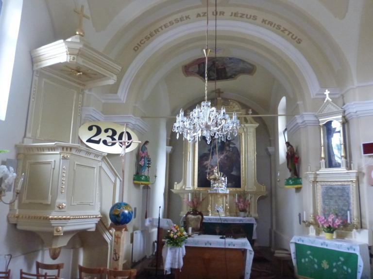 A templom nemrég volt 230 éves
